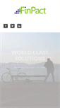 Mobile Screenshot of finpactconsulting.com